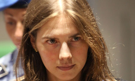 Amanda Knox attended mass on Saturday in the prison where she has been held