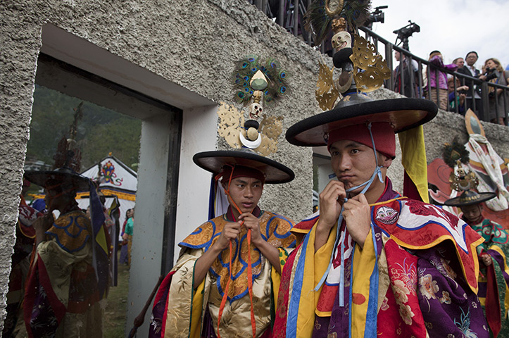From the agencies: Bhutan Celebrates Royal Wedding