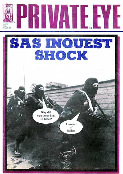 10 best: Private Eye: Inquest into IRA Gibraltar shootings