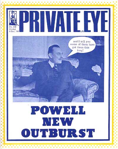 10 best: Private Eye: Enoch Powell race row