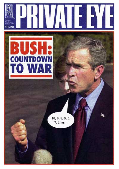 10 best: Private Eye: Iraq invasion