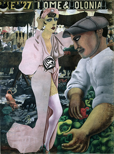 Edward Burra: Saturday Market (1932)