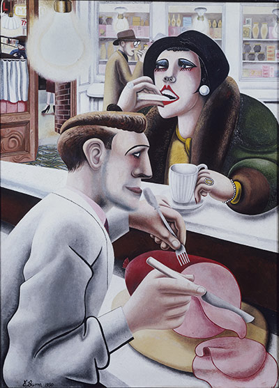 Edward Burra: Snack Bar (1930)