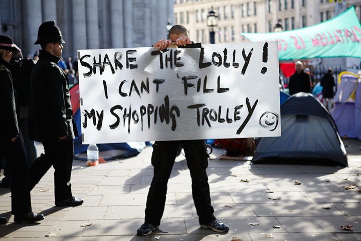 Occupy protests: Tom Leach, London