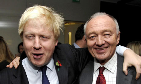 Ken Livingstone and Boris Johnson