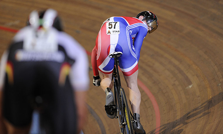 Cycling Championships: Jason Kenny looks back at Maximilian Levy