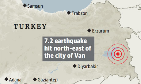 Turkey earthquake graphic