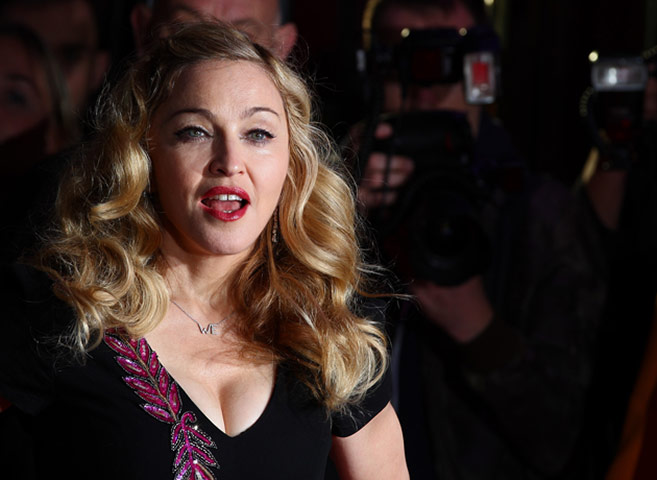 madonna graced glamorous leices...