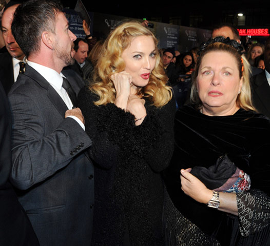 W.E. Madonna film premier: W.E. Premiere, London, Britain - 23 Oct 2011