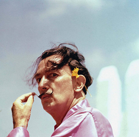 Moustaches: Salvador Dali in Cadaques