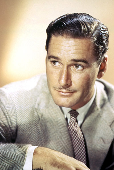 Moustaches: Errol Flynn