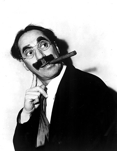 Moustaches: Groucho Marx