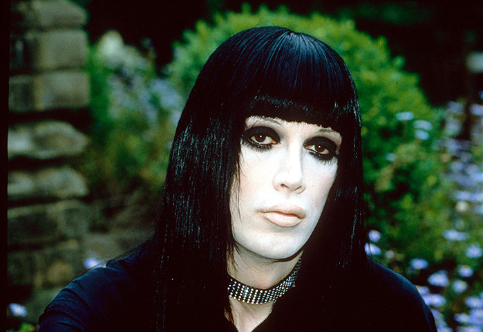 Goths: Pete Burns of the band 'Dead Or Alive'