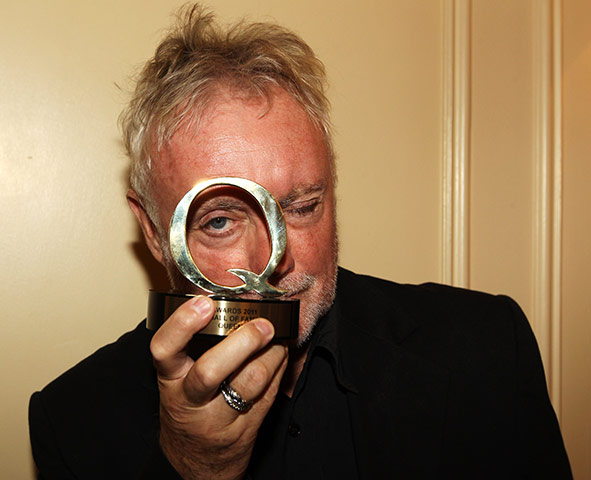 q awards: Roger Taylor of Queen
