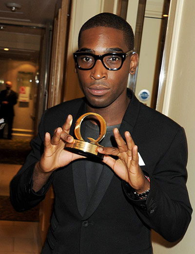 q awards: Q Best Male Artist Winner Tinie Tempah 