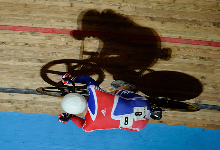 Euro Track Cycling: Euro track cycling champs  Ed Clancy omnium