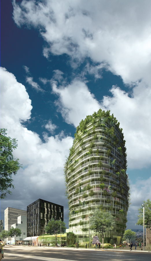 Tour Vegetal, Nantes