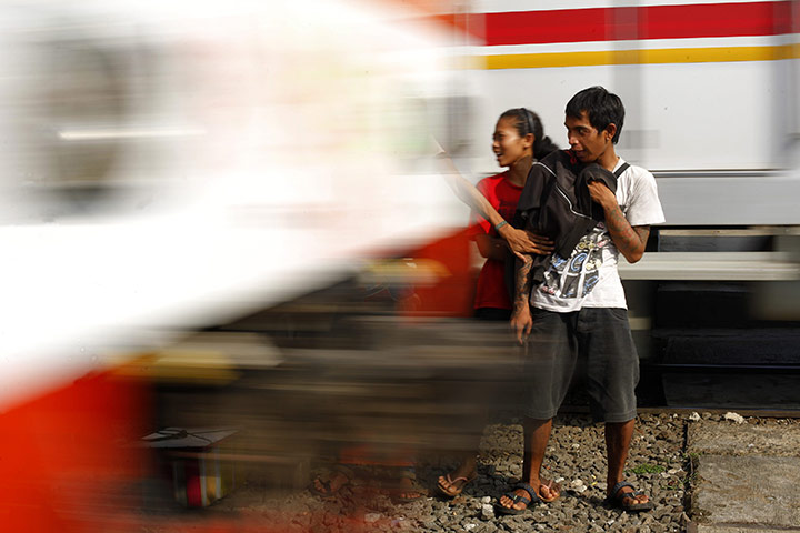 24 hours in pictures: Tanah Abang train station in Jakarta