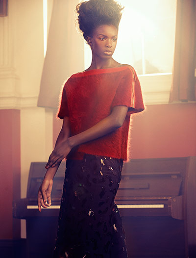 Fashion: Let's dance: Wool skirt