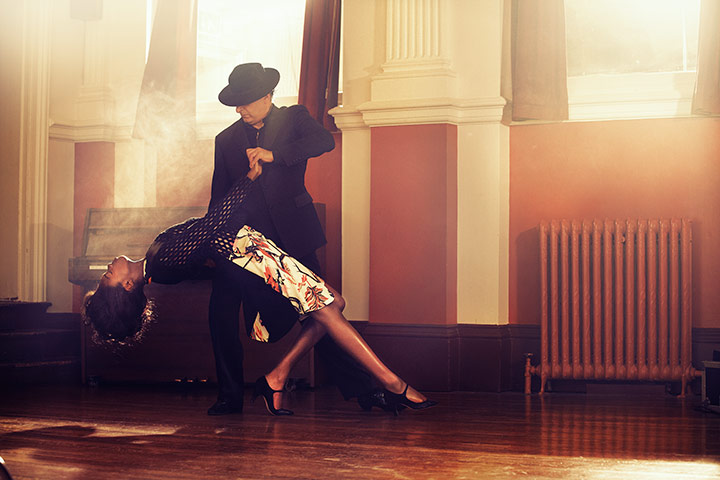 Fashion: Let's dance: Canopee-print skirt