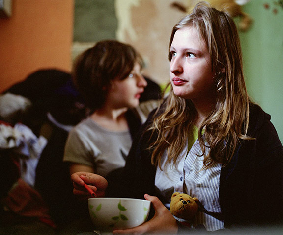 Save the Children: Nicola, 14, lives in a three-bedroom house on a social housing estate