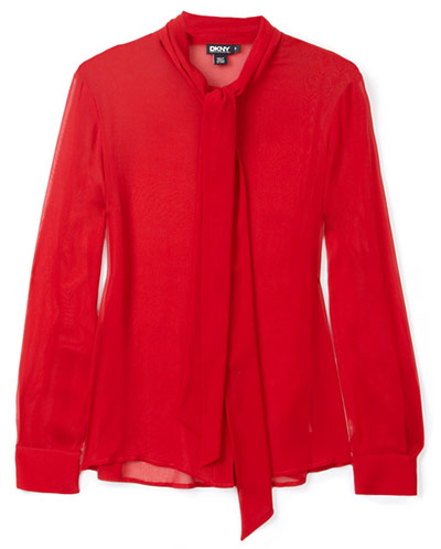 Key trends: red: Blouse