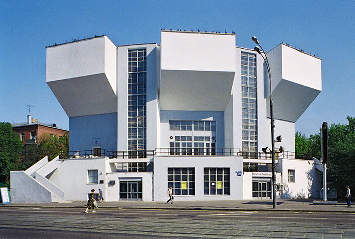 Soviet Art & Architecture: Rusakov Workers' Club at the Royal Academy