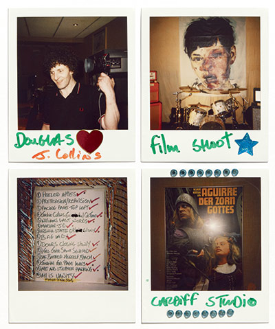 Manics polaroids: Making Journal for Plague Lovers