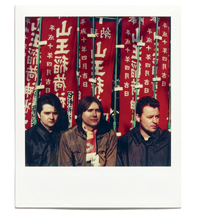 Manics polaroids: Tokyo