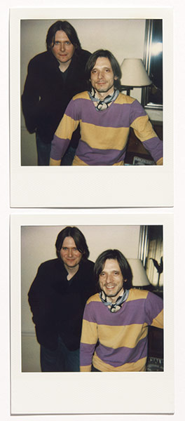 Manics polaroids: Nicky Wire