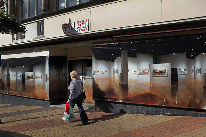 Week in Business: Mansfield town centre, Nottinghamshire