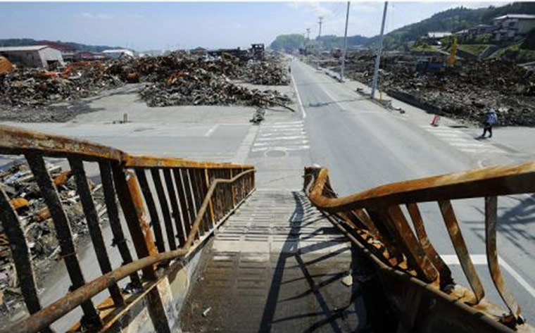 Japan: Kesennuma, Miyagi prefecture, 3 June 2011
