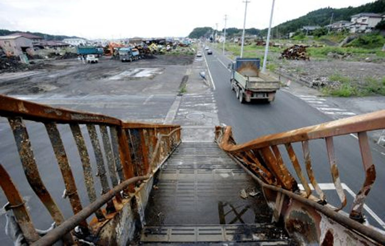 Japan: Kesennuma, Miyagi prefecture, 1 September 2011
