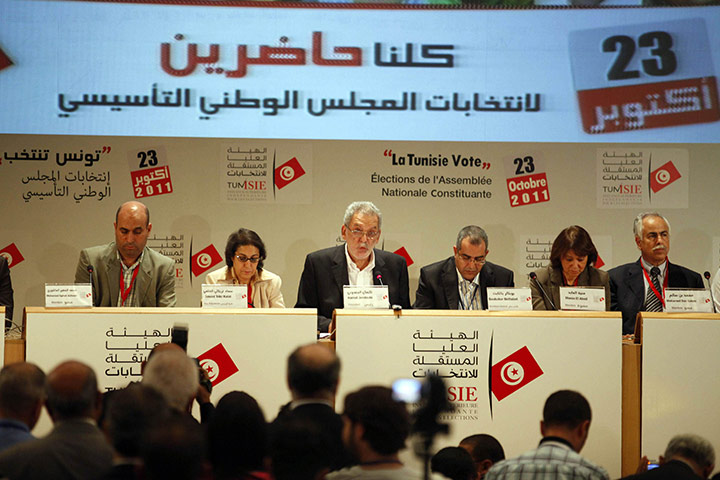 Tunisia elections: 27 October: Kamel Jendoubi, chief of the election commission