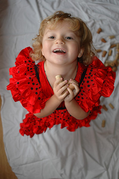 Campo Viejo Photography: Chris Allen girl in flamenco dress