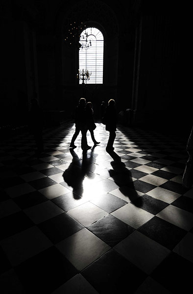 St Paul's reopens: People walk through St Paul's Cathedral as it reopens