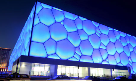 Bejing Olympic swimming pool
