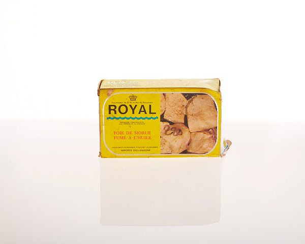 Vintage Food Packaging: Vintage food packaging - Royal, Foie De Morue