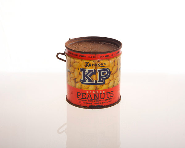 Vintage Food Packaging: Vintage food packaging - KP Peanuts