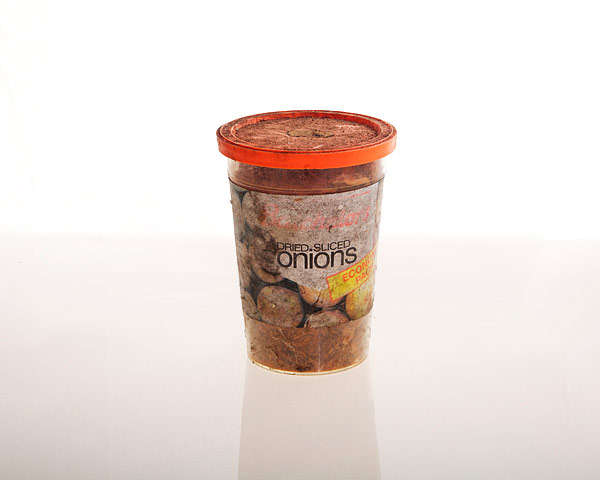 Vintage Food Packaging: Vintage food packaging - Sliced Diced Onions