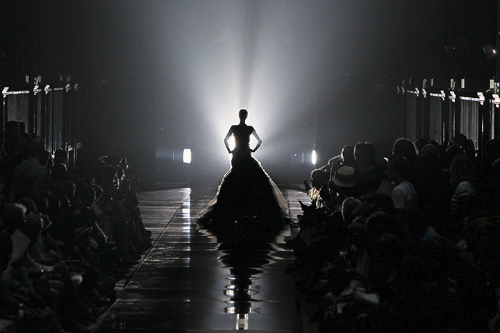 24 hours in pictures: Paris, France: Bill Gaytten for John Galliano