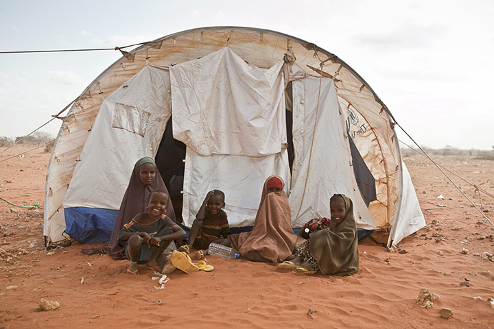 Dollo Ado refugee camps: in Kenya for diplaced from Ethiopia due to famine
