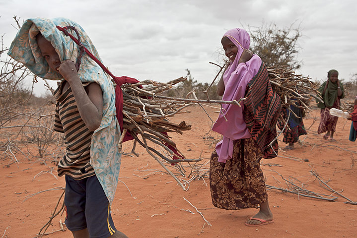 Dollo Ado refugee camps: in Kenya for diplaced from Ethiopia due to famine