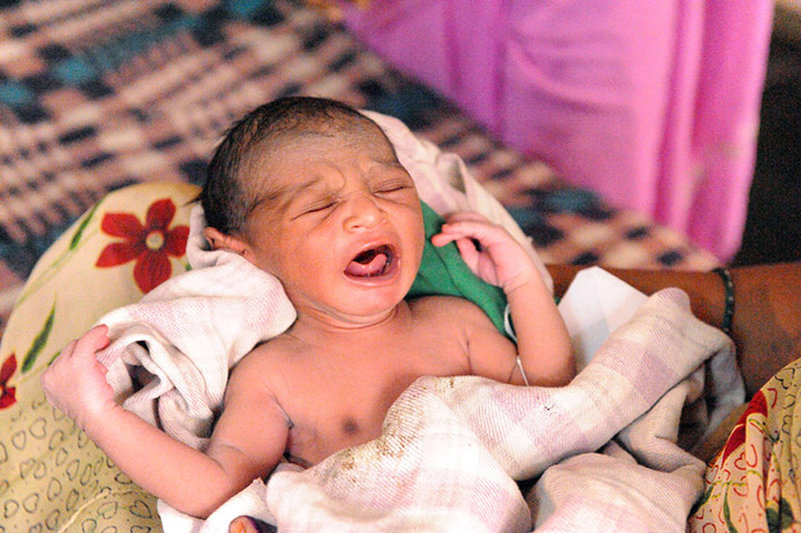 7 billionth baby: Hyderabad, India