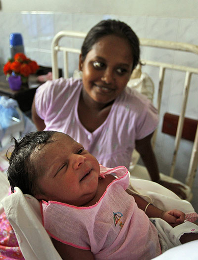 7 billionth baby: Sri Lanka