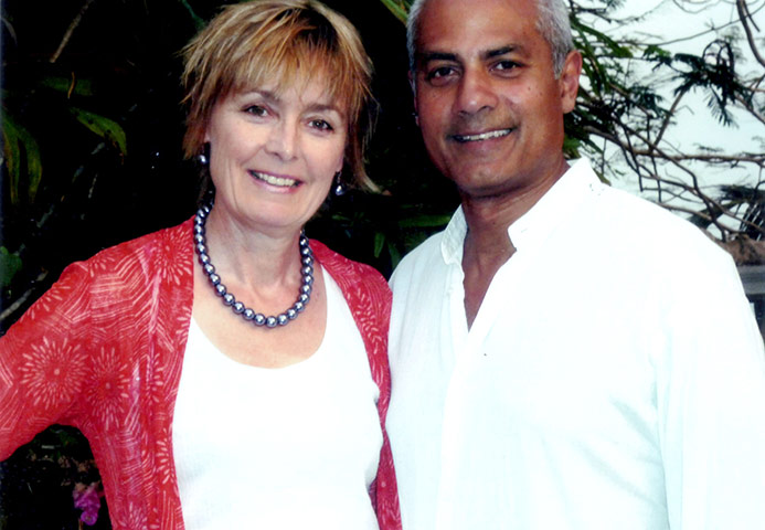Mixed Britannia: Frances and George Alagiah, British and Sri Lankan nationalities