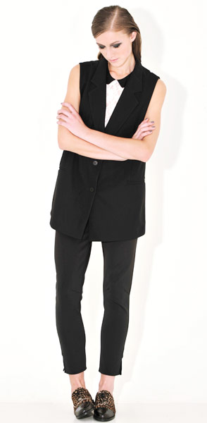 Line-up: Boyish: Oversized waistcoat