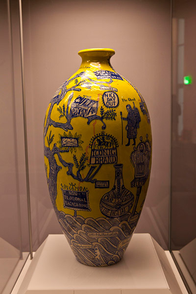 Grayson Perry: Grayson Perry, The Rosetta Vase, 2011 at British Museum