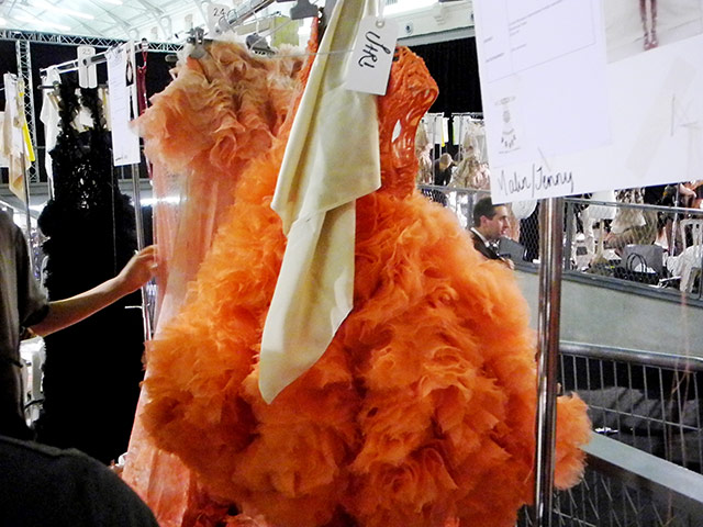 McQueen: tulle dress