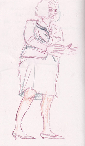 Steve Bell : Clothes don't seem to hang well on Theresa May